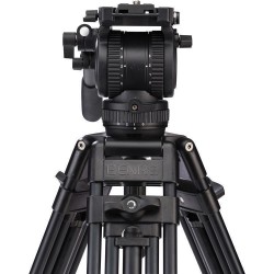 BENRO KIT TRIPODE VIDEO DOBLE TUBO ALUMINIO BV8