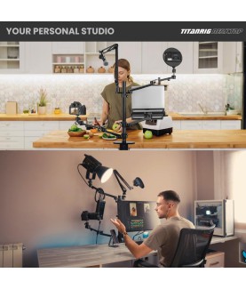 TARION Titanrig Desktop Set 4 en 1
