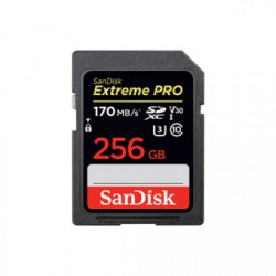 SANDISK TARJETA SD EXTREME PRO SDXC 256GB 200MB/s