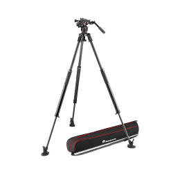 Manfrotto Nitrotech Serie 612 con Trípode Carbono 635 Fast Single Leg