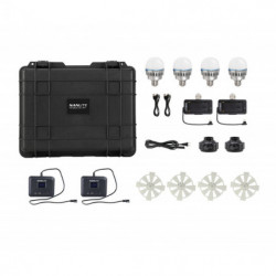 Kit 4 x Nanlite PavoBulb 10C